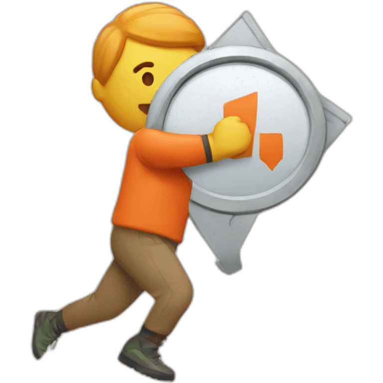 orienteering emoji