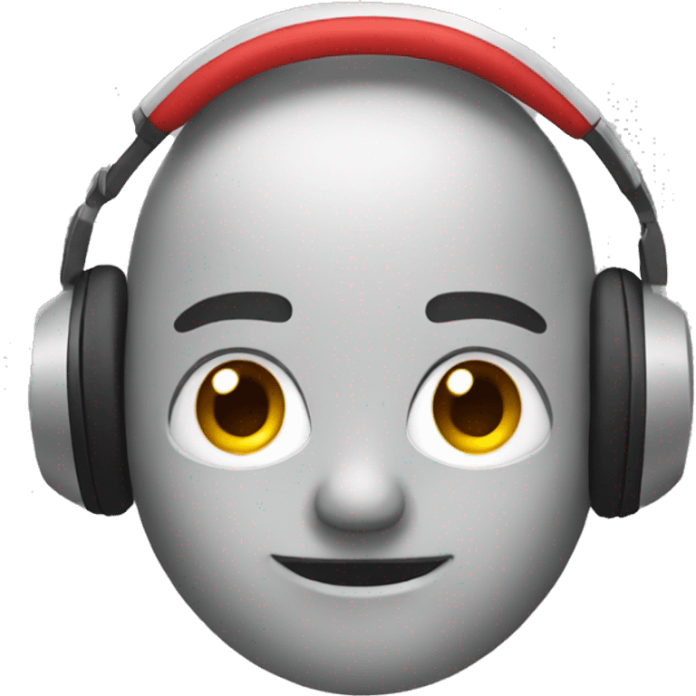 emoji with headphones emoji