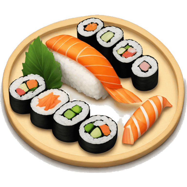 Sushi platter  emoji