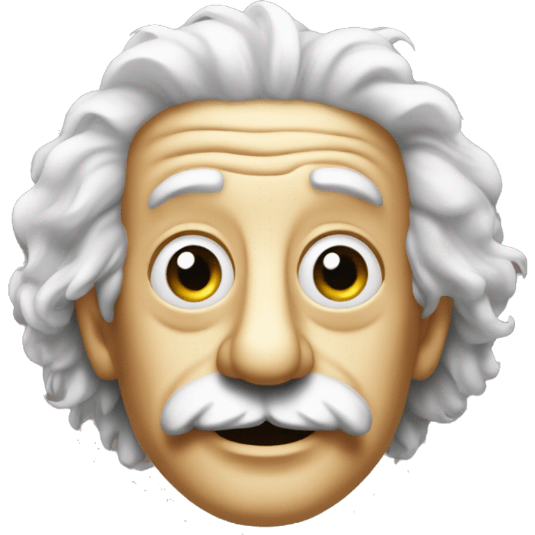 einstein stile robot emoji