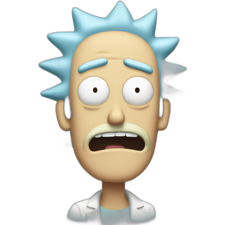 Rick Sanchez from Rick and Morty emoji