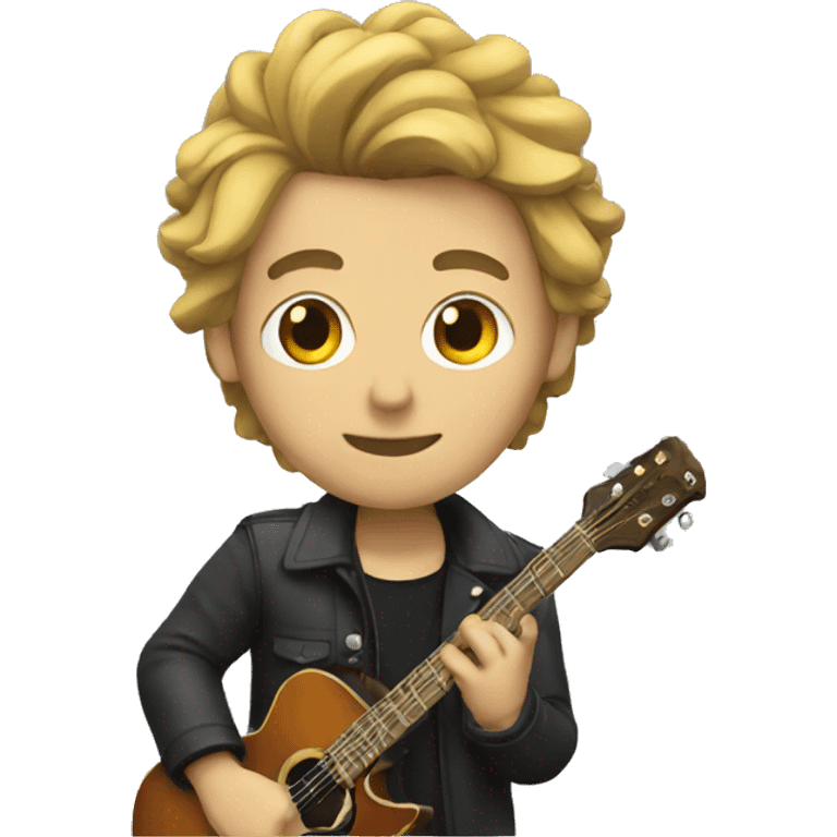 Persona guitarrista  emoji