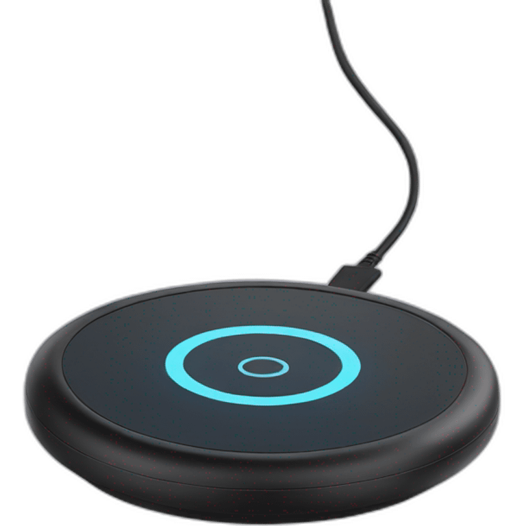 Wireless charger emoji