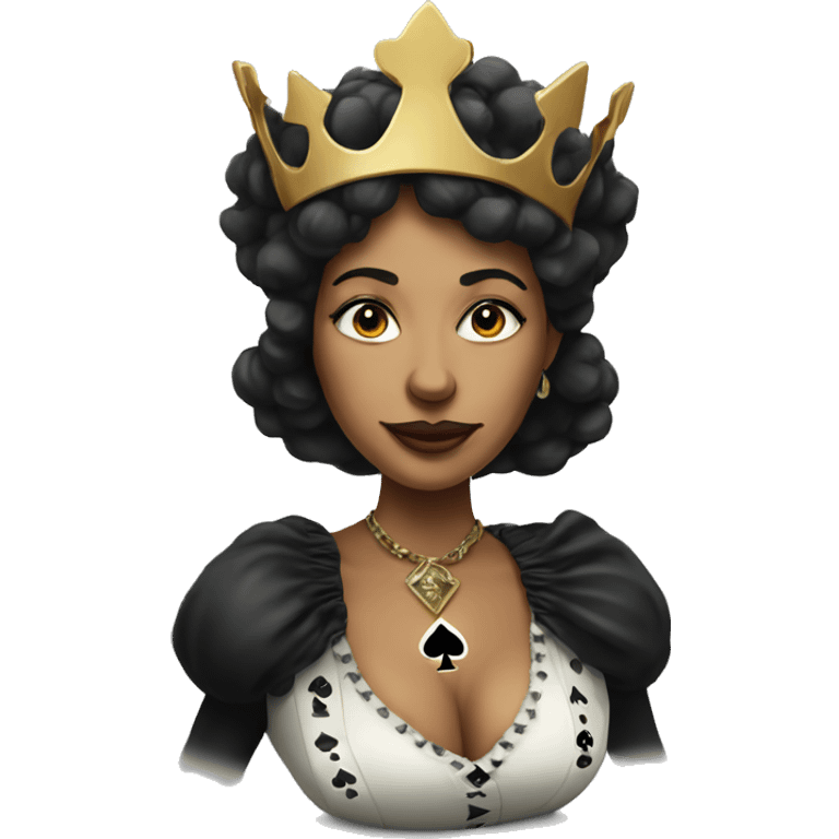 Queen of Spades  emoji