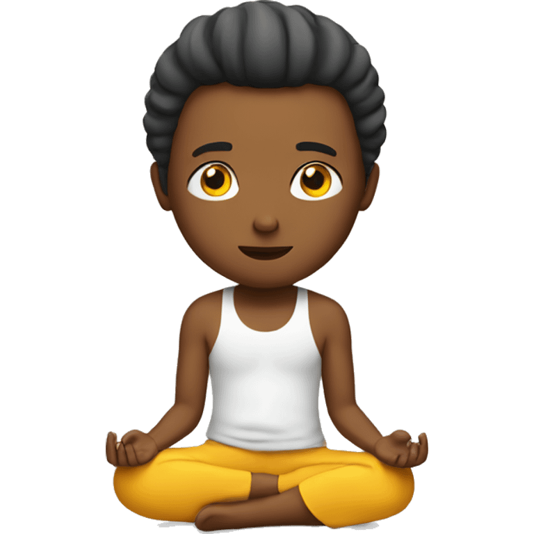 Me Meditating  emoji