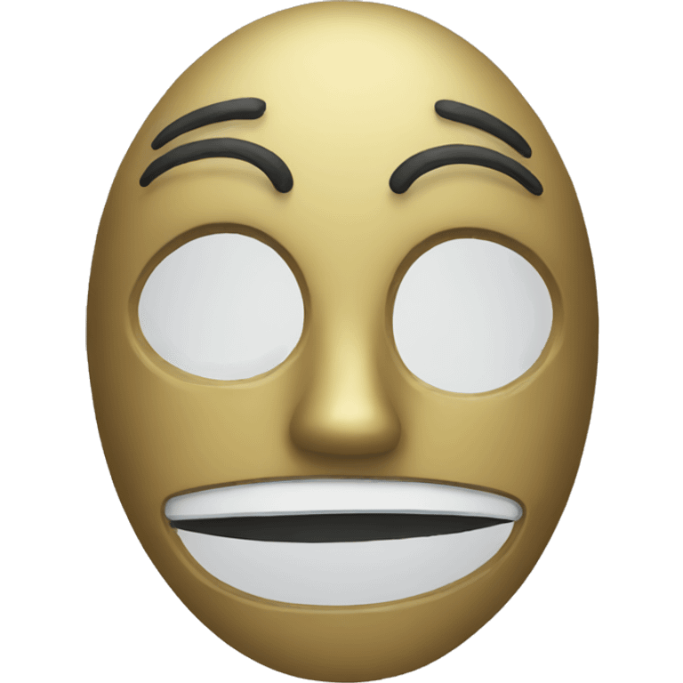 sad and happy mask emoji