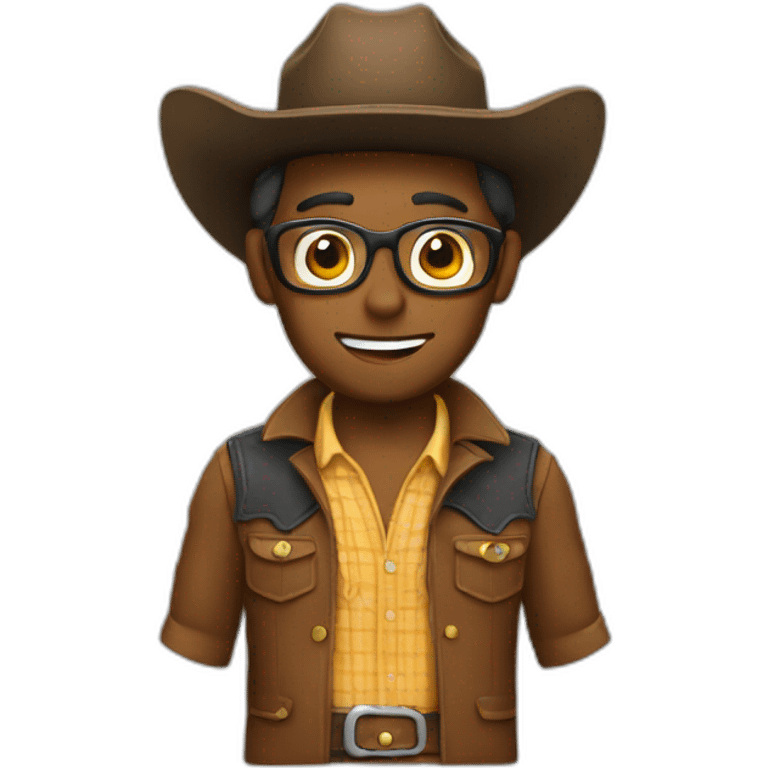 cowboy nerd emoji