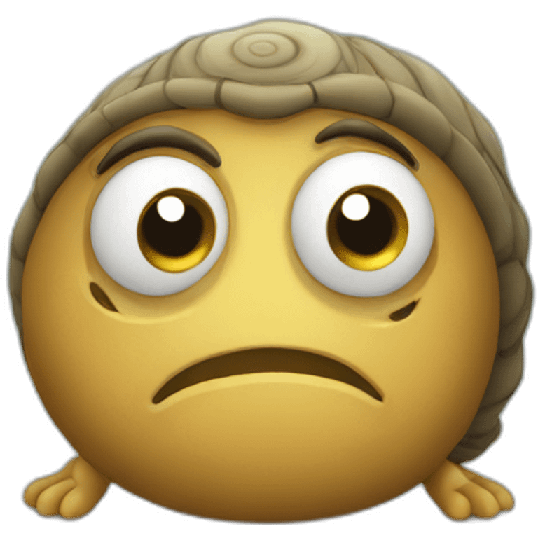 caracol triste emoji