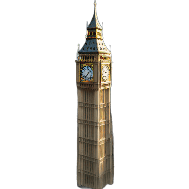 big ben london emoji