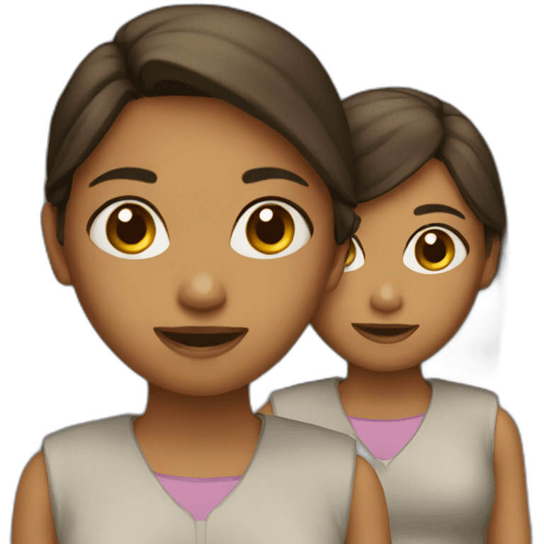 Two girls emoji