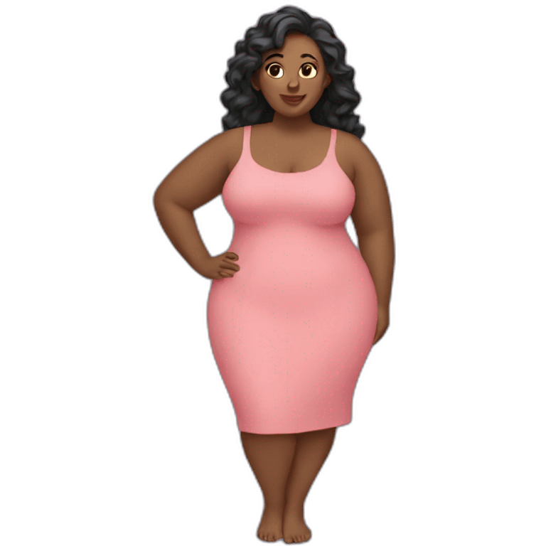 curvy woman emoji