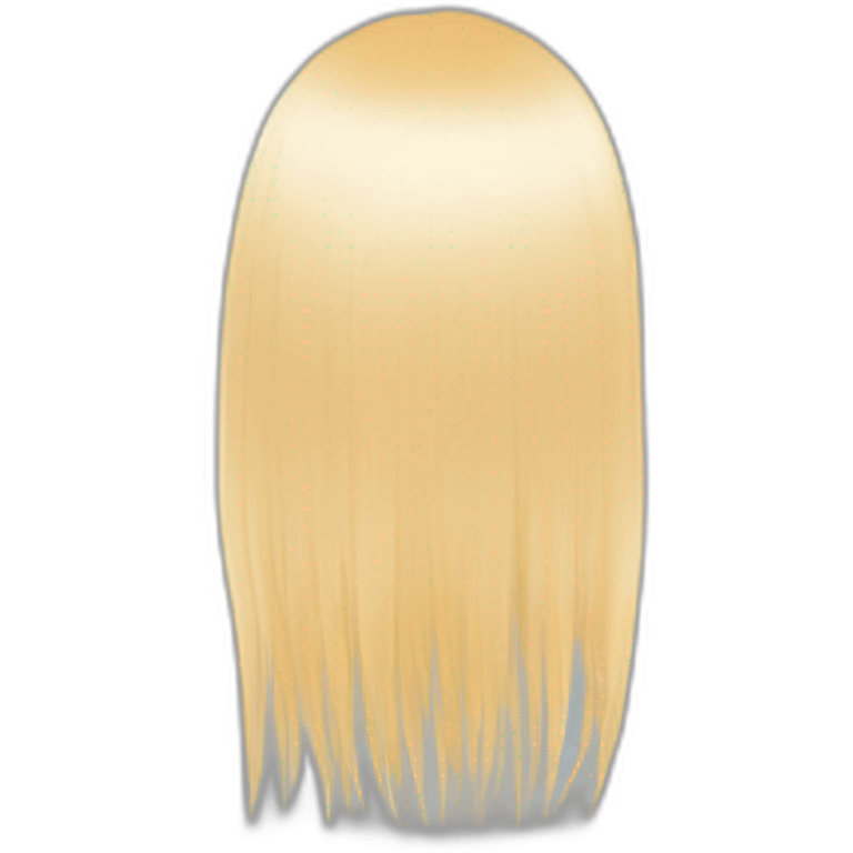 schematic hair follicle, anatomic illustration emoji