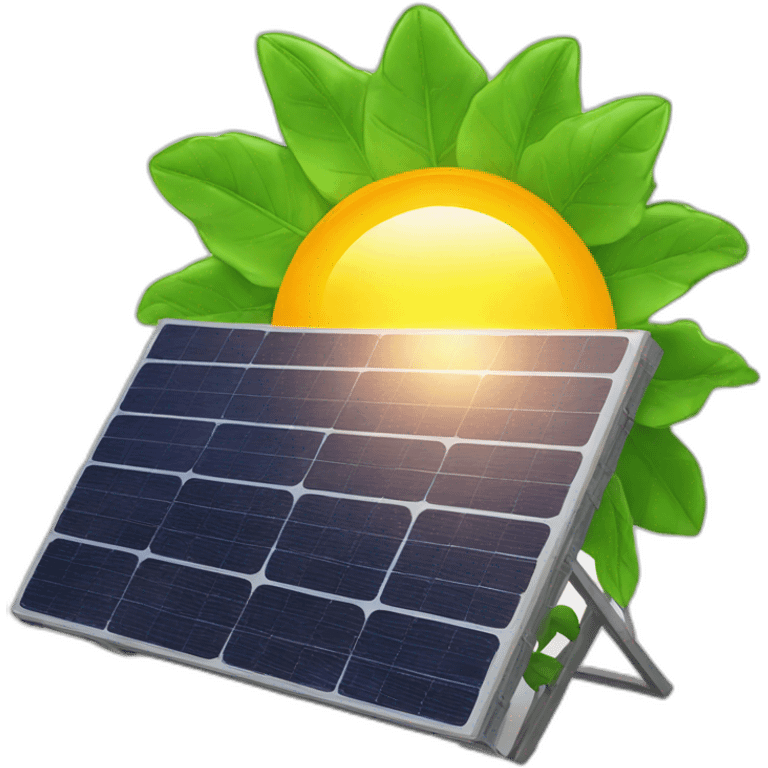 Green Energy Solar panel emoji