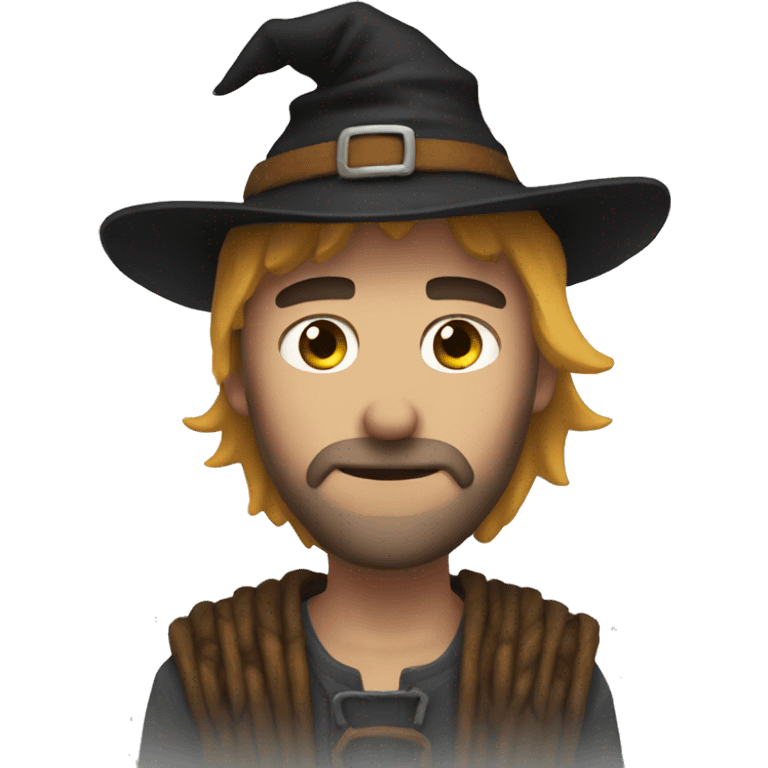 mnecraft steve with halloween hat emoji