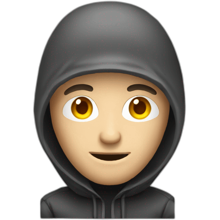 Hacker man emoji