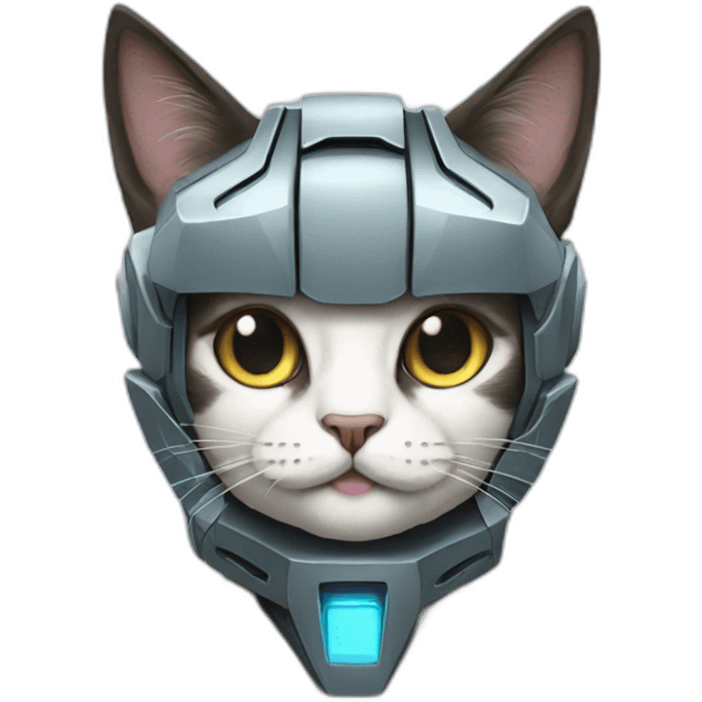 Transformer cat emoji