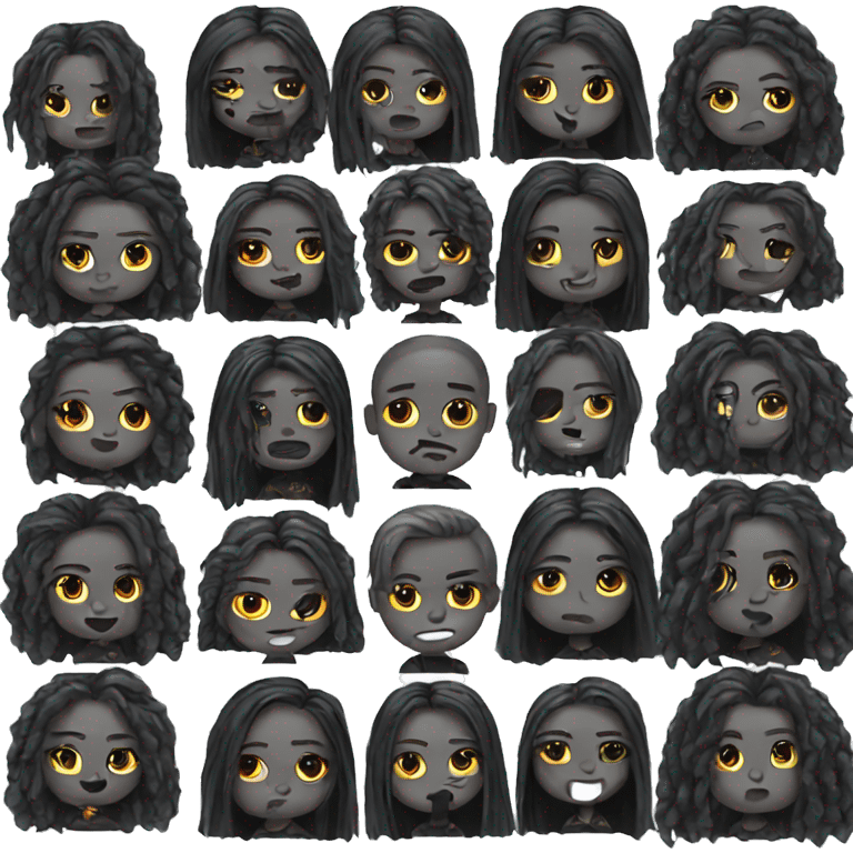 goth emojis emoji