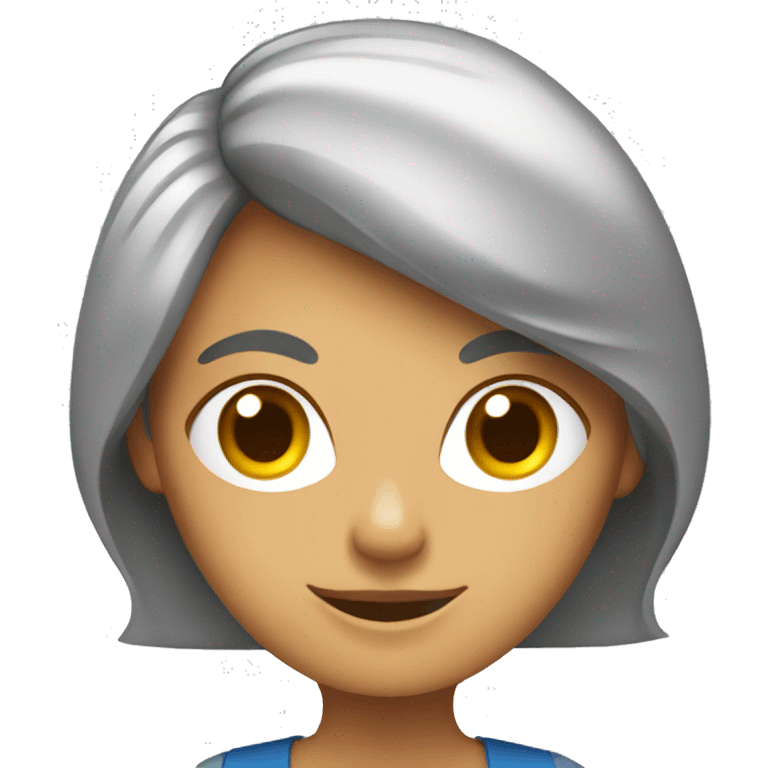 Mujer con birrete  emoji