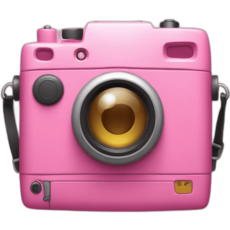 pink appareil photo emoji