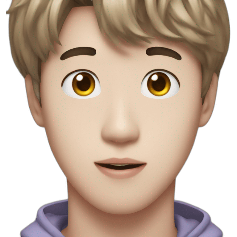 Jin of BTS emoji