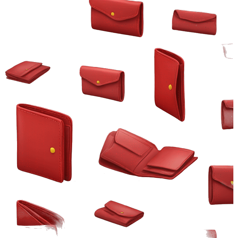 red wallet emoji