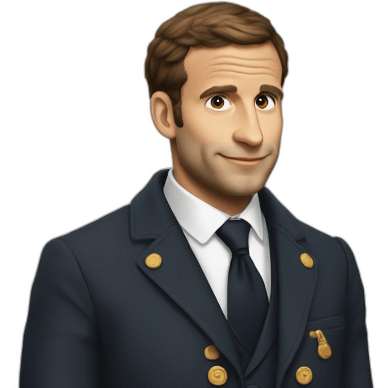 Macron au dodo emoji