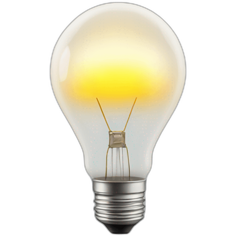 bulb 3d emoji