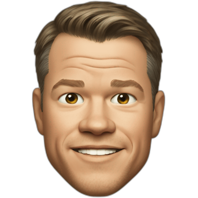 matt damon happy birthday emoji