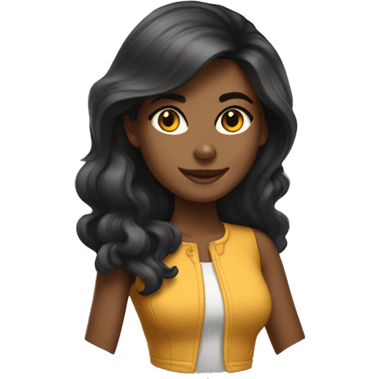 Una chica diseñadora de interiores emoji