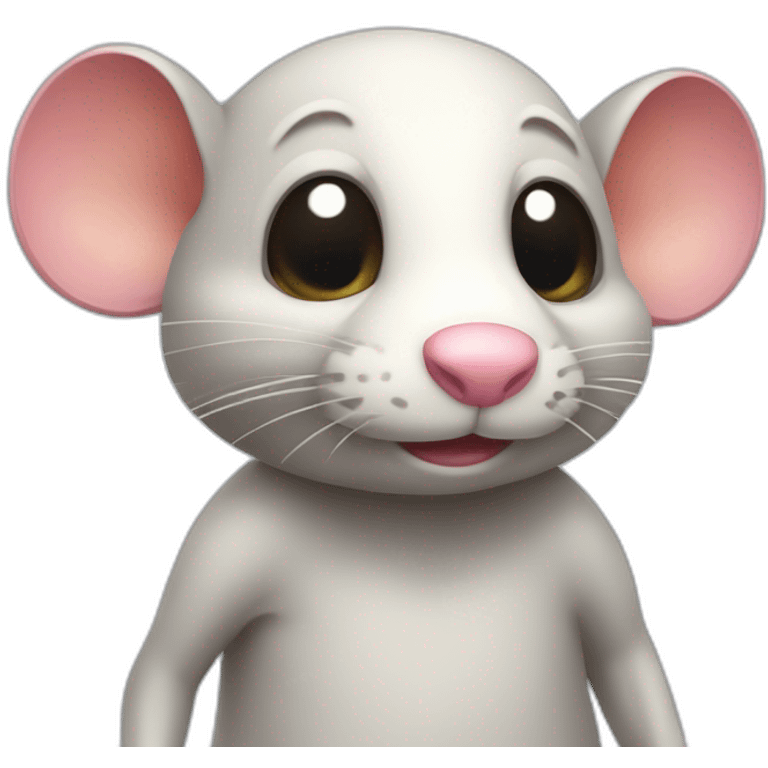 The c++ diseased rat mascot emoji