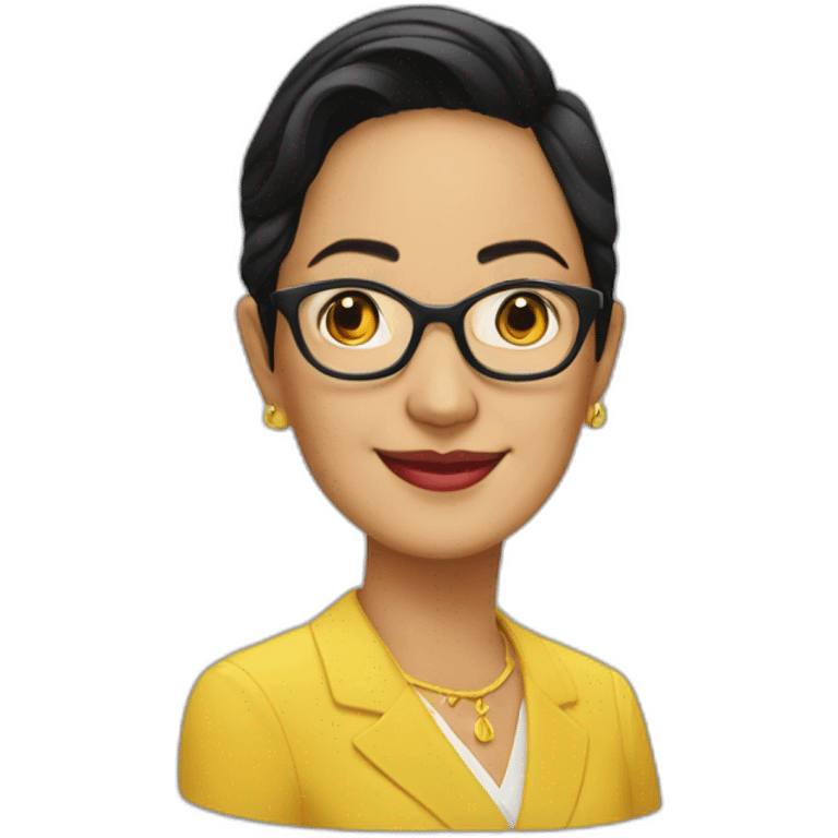 sri mulyani emoji