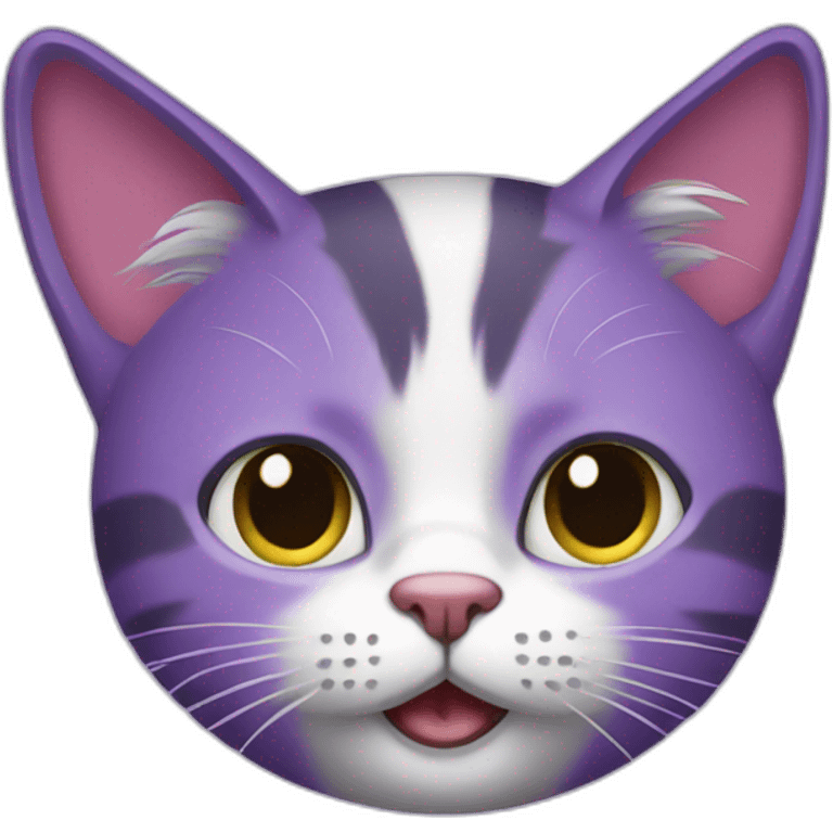 purple jeans cat emoji