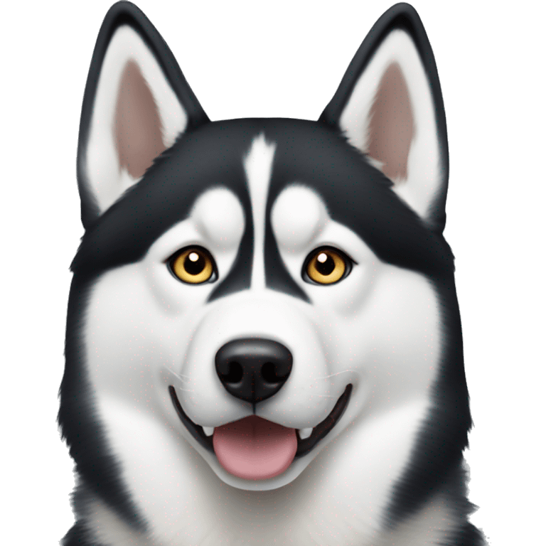 Siberian husky emoji