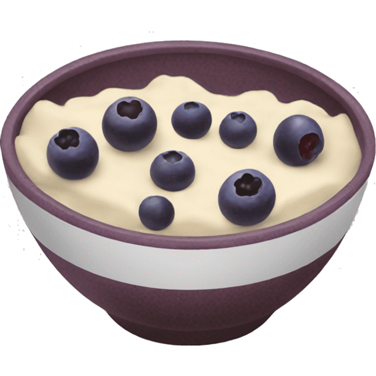 Acai bowl emoji