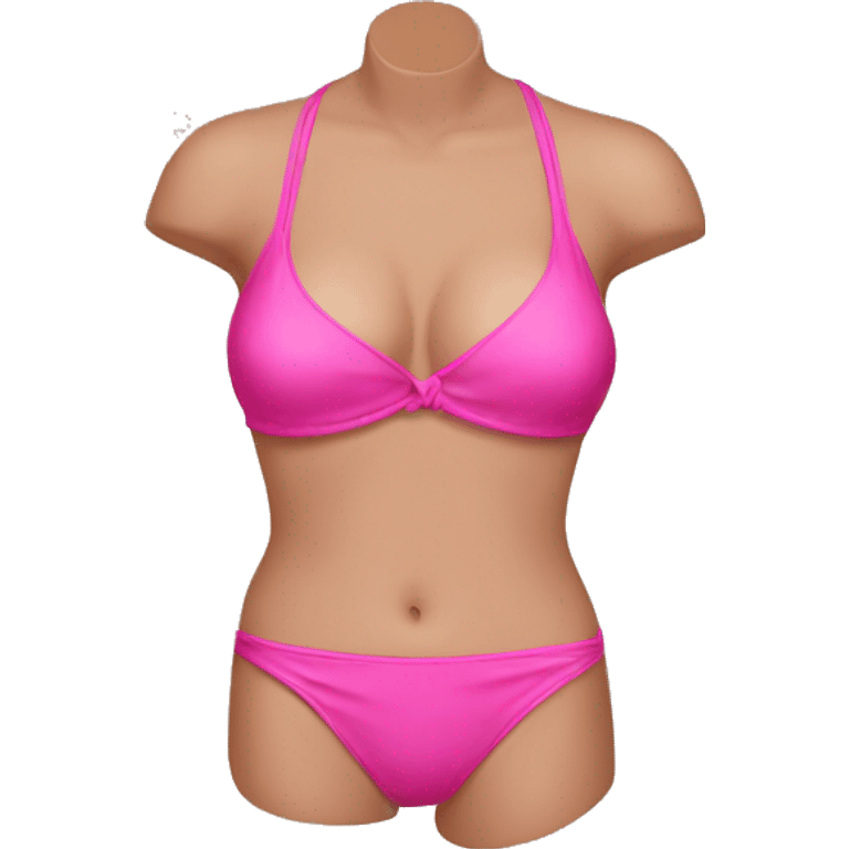 pink bikini  emoji