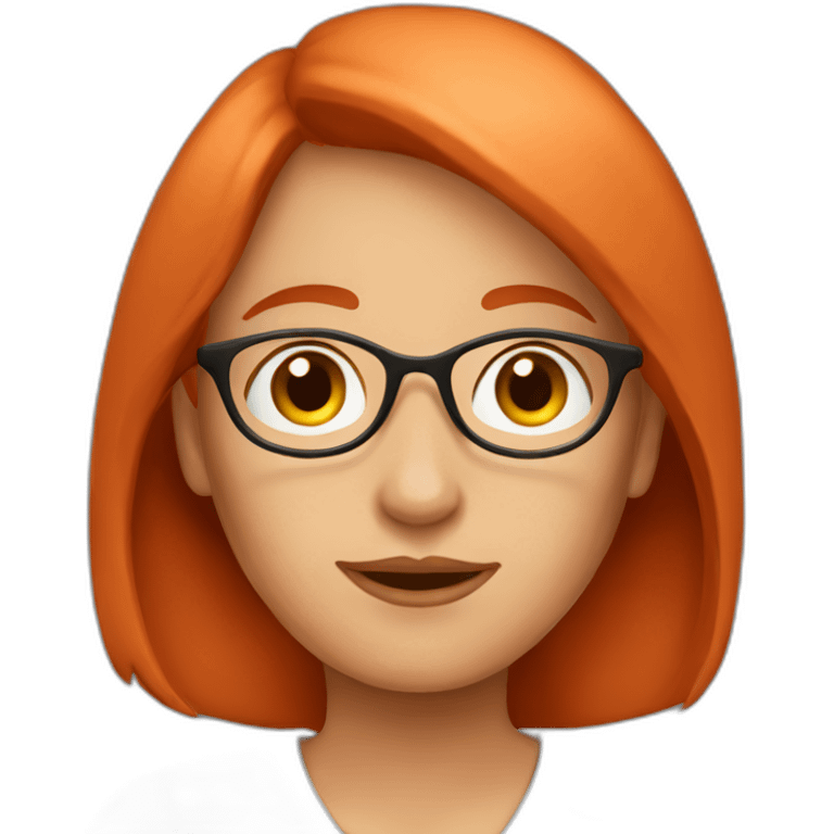 Red hair entrepreneur life coach girl emoji