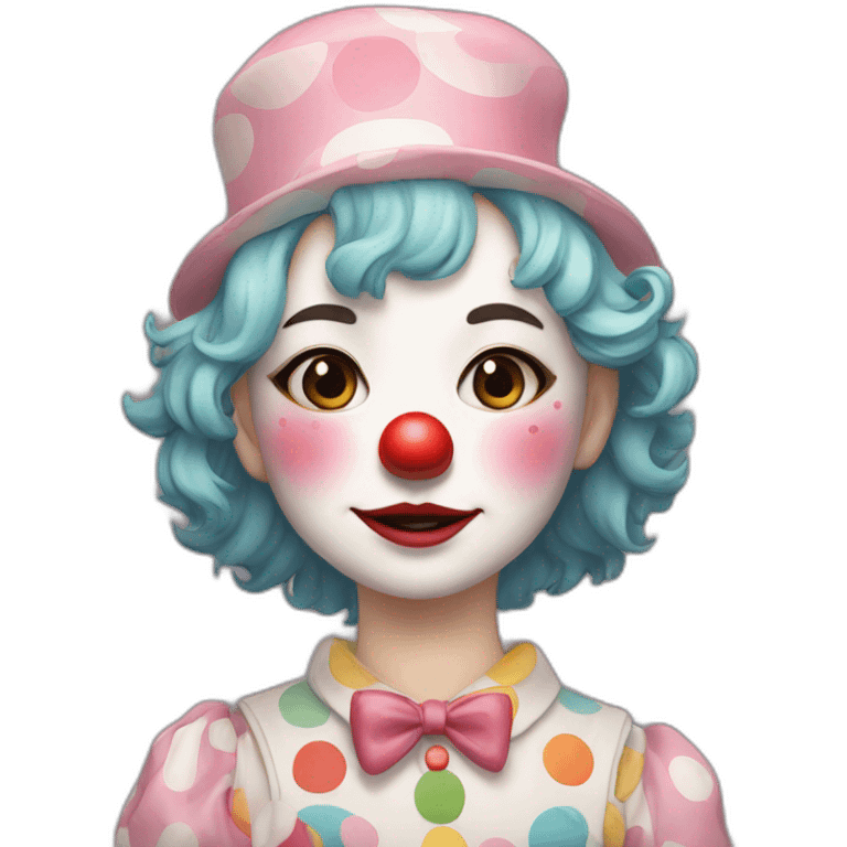 clown girl japan emoji