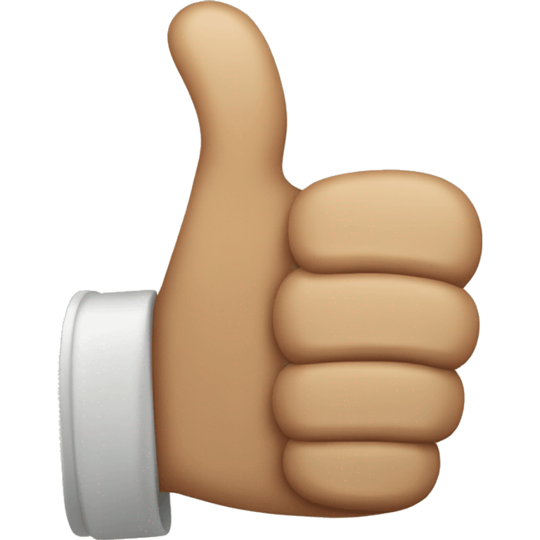 Thumbs up emoji