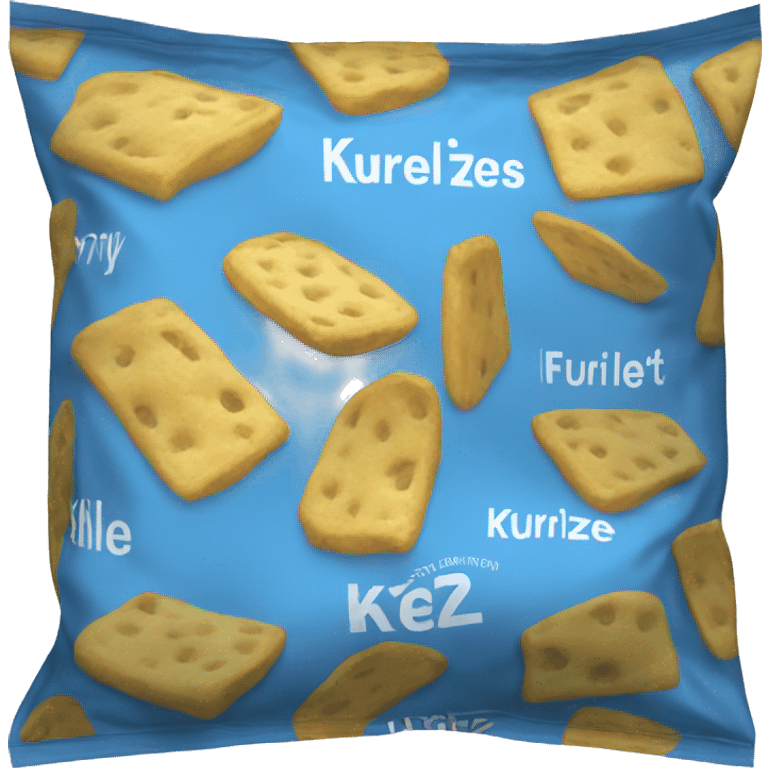 Blue chips bag named kurleez emoji