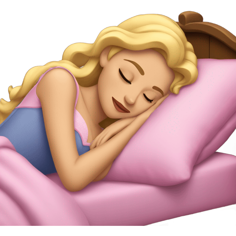 Sleeping beauty emoji