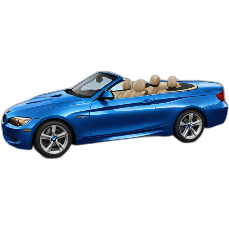 Blue-bmw-Cabrio emoji