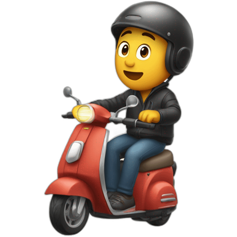 KAZRAÓKE SINGING smule on his scooter emoji