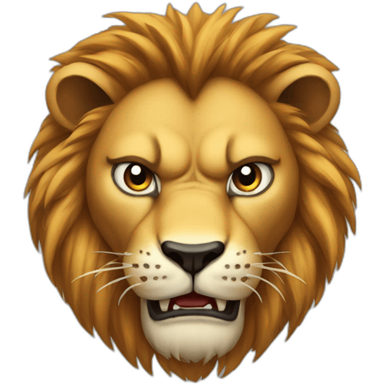 Angry Lion emoji