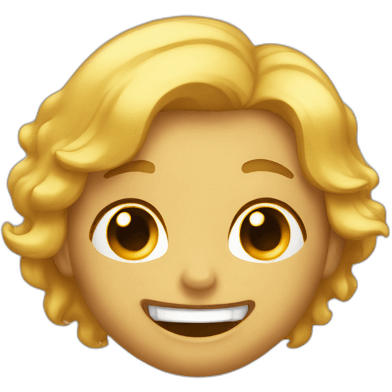 Touching goldie’s teeth emoji