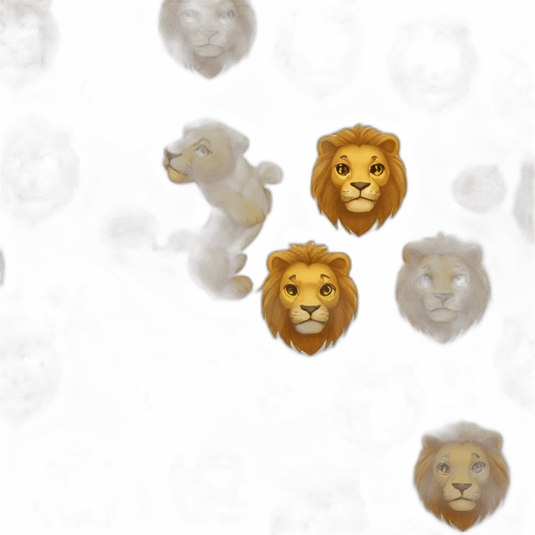 Lions emoji