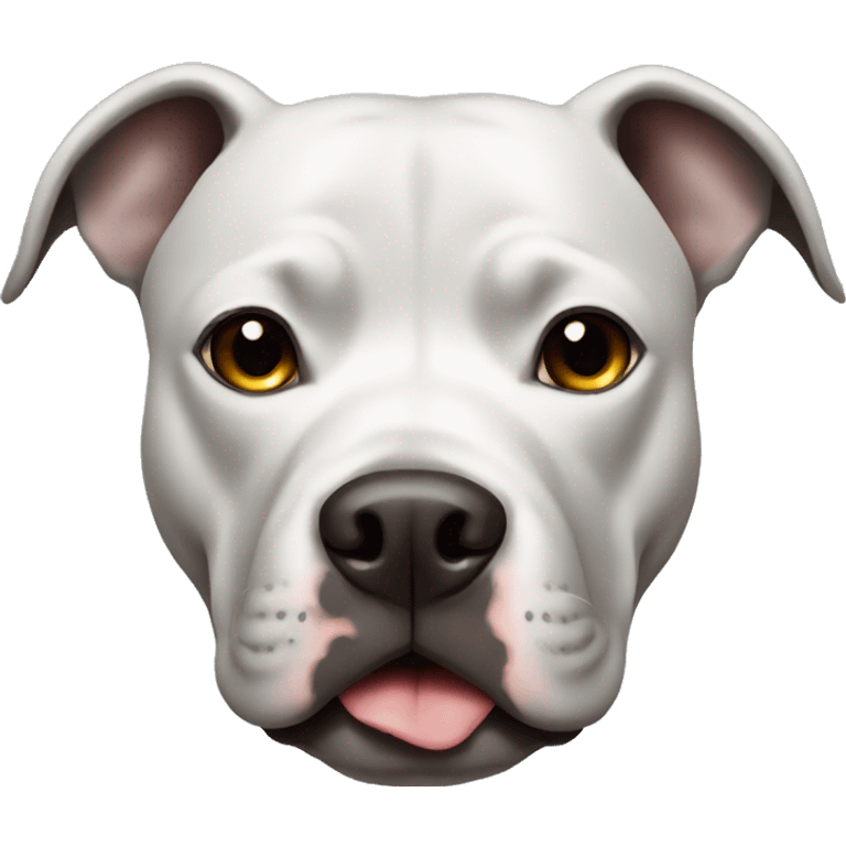 Black pitbull emoji