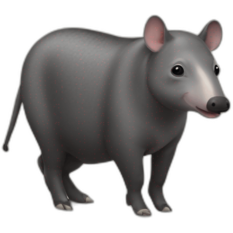 Tapir heureux emoji