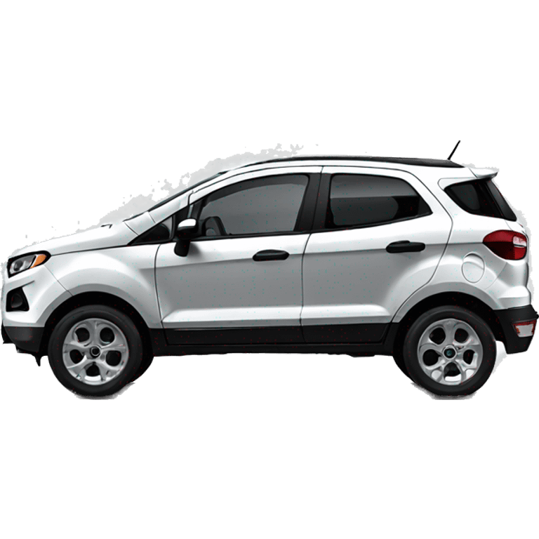 Ford Ecosport preta emoji