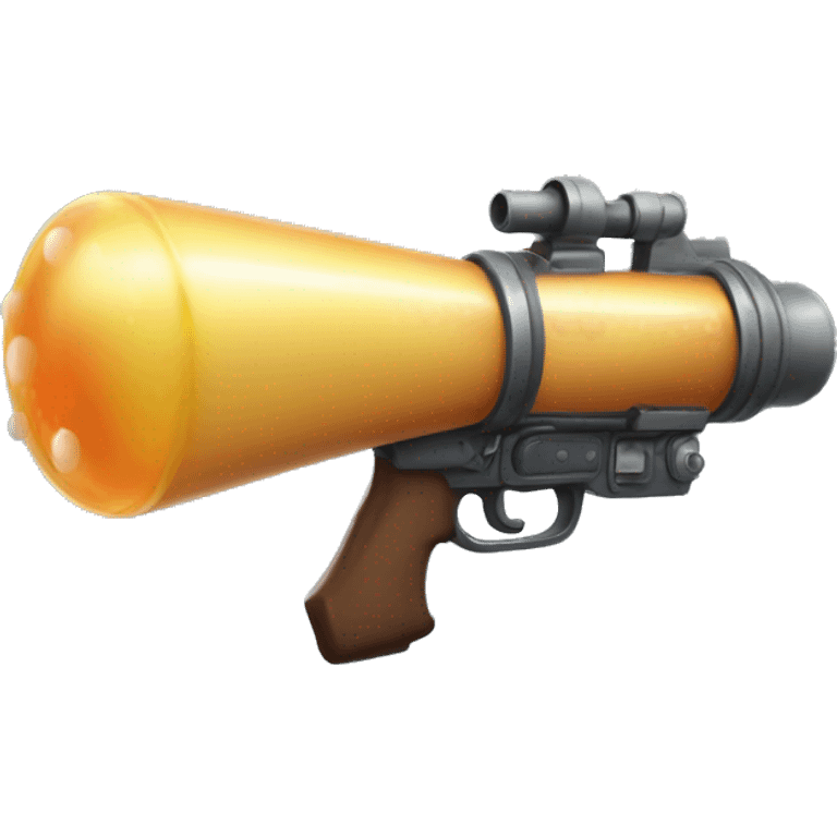 Bubble bazooka emoji