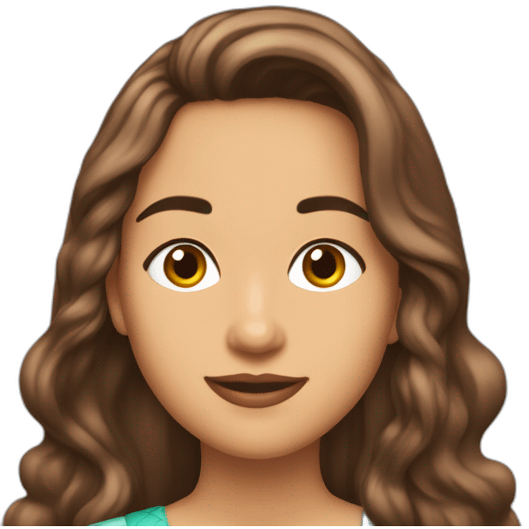 Güerita cabello rubio emoji